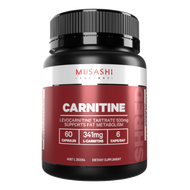 Musashi L-Carnitine transports fatty acids into muscle cells where they are burnt for energy.In any exercise, after an initial carbohydrate fuel burn