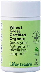 Lifestream Organic Wheat Grass is a certified organic wholesome green food containing vast amounts of naturally occurring minerals, B vitamins, antioxidants and chlorophyll