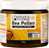 Nature's Goodness Bee Pollen Granules Nutritional Supplement 250g
