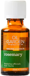 Oil Garden Rosemary Pure Essential Oil is enhances creativity and focus for headaches, arthritis, rheumatic pain and muscular aches and pains