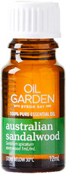 Oil Garden Australian Sandalwood Pure Essential Oil is meditative and stabilising for relaxation and cystitis