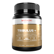 Musashi Tribulus+ is a potent herbal formulation of Tribulus and Korean ginseng to support stamina and energy levels