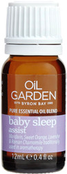 Oil Garden Baby Sleep Essential Blend Oil with calming Sweet Orange, Mandarin, Lavender and Roman Chamomile for relief of insomnia, sleeplessness, nervous tension, restlessness, stress or anxiety for a restful night’s sleep