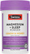 Swisse Ultiboost Magnesium + Sleep Powder Lemon & Honey is a blend of eight nutrients and herbs including choline, inositol, hops and passionflower, to promote restful sleep