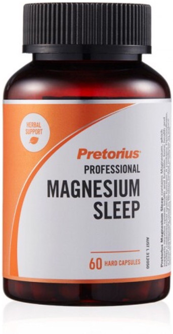Pretorius Professional Magnesium Sleep contains Magnesium, which supports nervous system health and Passionflower to induce sleep and to relieve nervous tension.