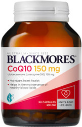 Blackmores CoQ10 150mg is a natural source of coenzyme Q10 and a powerful antioxidant for cellular energy production and the heart