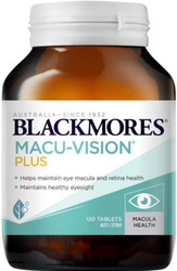 Blackmores Macu-Vision Plus is a vitamin, mineral and antioxidant eyes formula that provides nutrients important to the macular