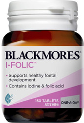 Blackmores I-Folic one-day-dose of folic acid and iodine for preconception and pregnancy