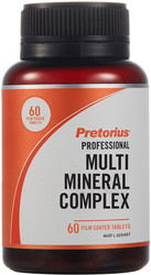 Pretorius Professional Multi Mineral Complex is a MultiVitamin and Mineral for general health and wellbeing
