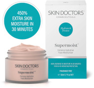 Skin Doctors Supermoist 24hr Hydration - an instant moisture injection providing a hydrating barrier to keep moisture within the skin 24 hours a day