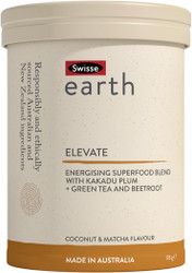 Swisse Earth Elevate is a plant-based blend to reduce tiredness and support normal neurological function