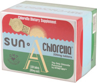 Sun-Chlorella Sun A Chlorella 200mg superfood provides essential amino acids, protein, minerals, vitamins, chlorophyll and carotene