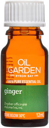Oil Garden Ginger Essential Oil is warming, replenishing and encouraging. It may also be useful for digestion, flatulence, arthritis and muscular aches