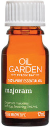 Oil Garden Marjoram Pure Essential Oil creates an ambience of perseverance and confidence for headaches, migraines, insomnia, muscular aches and pains
