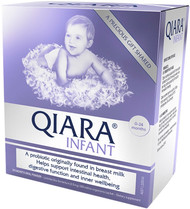 Qiara Infant supports and maintains gastrointestinal system health in all infants, including those prescribed antibiotics
