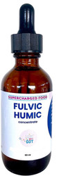 Supercharged Food Fulvic Humic Concentrate promotes good gut health, supporting the integrity of the gut lining and strengthening its tight junctions, whilst replenishing microbiota, nutrients and enzymes