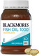 Blackmores Odourless Fish Oil 1000mg is a source of omega-3 fatty acids, with no fishy aftertaste to reduce inflammation and joint swelling of arthritis and for a healthy heart and cardiovascular system