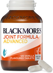 Blackmores Joint Formula Advanced combines Glucosamine and a high-strength dose of Chondroitin to help reduce cartilage wear and improve joint mobility and relieve joint pain associated with arthritis