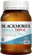Blackmores Omega Triple Super Strength Fish Oil has 3x the Omega-3s of a standard fish oil cap, which helps take less capsules to reduce joint swelling & inflammation in rheumatoid arthritis