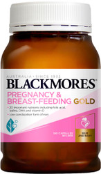 Blackmores Pregnancy and Breast-Feeding GOLD Formula provides the essential nutrients a woman requires prior to and during pregnancy