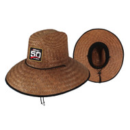 Hitec 50 Year - Straw Lifeguard Hat