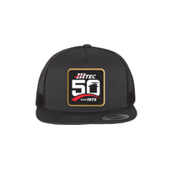 Hitec 50 Year - Flat Bill, Patch Hat - BLACK