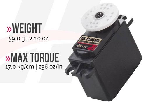 Hi-Tec HS-5645MG High Torque Metal Gear Digital Sport Servo for sale online