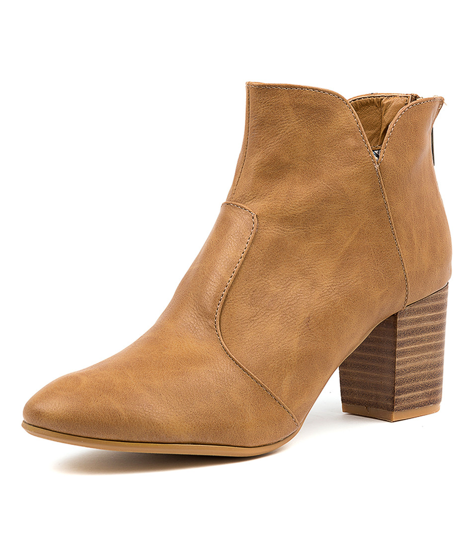 light tan ankle boots