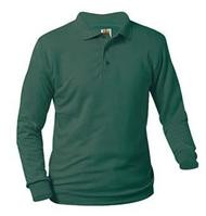 Long Sleeve Dry Wicking Polo Adult