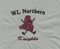 Colors for this logo will vary depending on the color garment you choose.