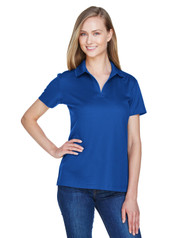 Devon & Jones Ladies' Plaited Polo - Royal