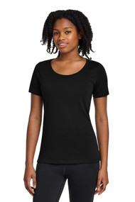 Nike Women's Dri-FIT Cotton/Poly Scoop Neck Tee