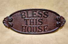 Bless This House plaque