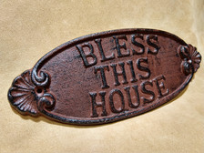 Bless This House plaque