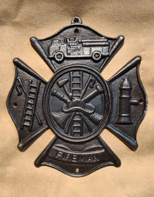Firefighter plaque