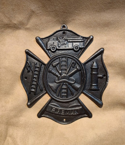 Fireman plaque