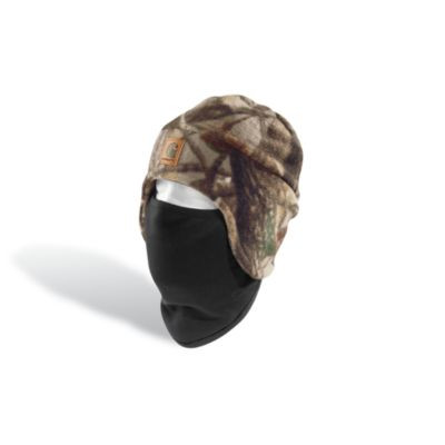 camo fleece hat