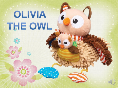 Olivia the Owl Listen+Learn Plush Toy