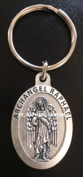 St. Raphael Keychain