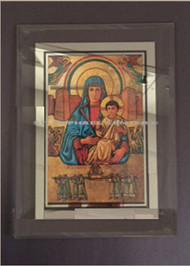 Framed Mary, Ark of the Covenant Icon