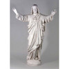 Jesus Sacred Heart Blessing - antique stone