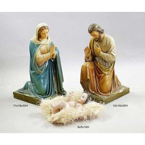 Jesus Mary And Joseph statue