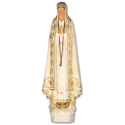 Our Lady Of Fatima 36"H - Fiberglass