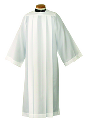 Plain Alb (monks cloth or silky smooth poplin)