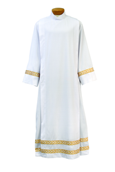 Alb With Gold Embroidered Bands 4340