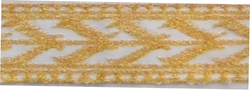 Alb With Gold Embroidered Bands