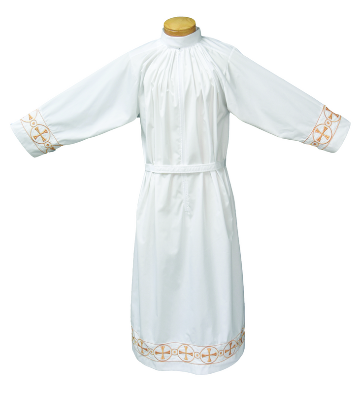 fitted alb with banding