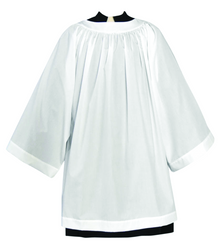 Tailored Priest Round Yoke Surplice With Bell Sleeves