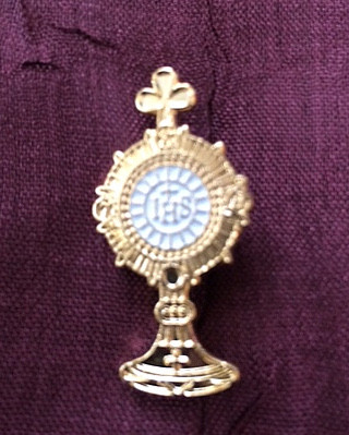 Mother Angelica Tour Eucharist Pin