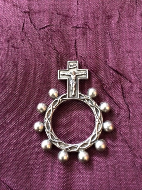 Mother Angelica Tour Ring Rosary